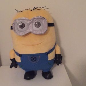 OBO Plush minion backpack